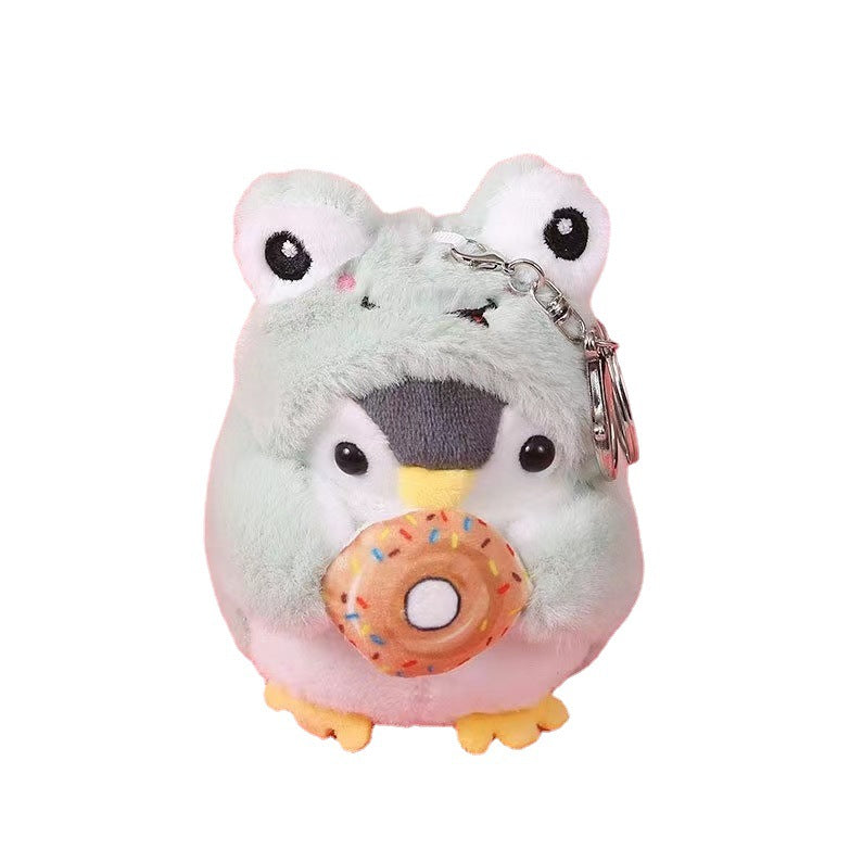 Wholesale Penguin School Bag Plush Doll Pendant